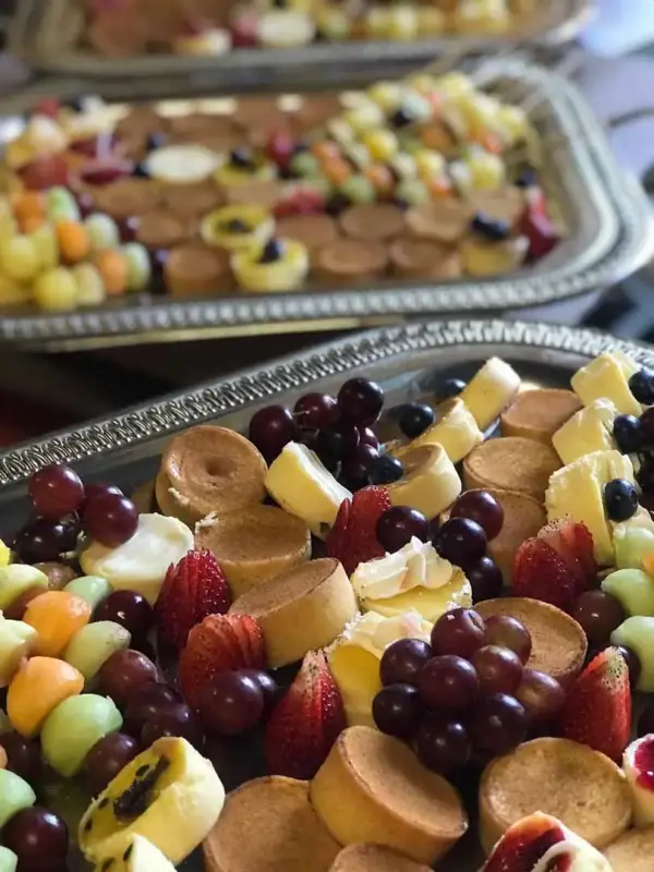 Canapé platter by Quench x Como