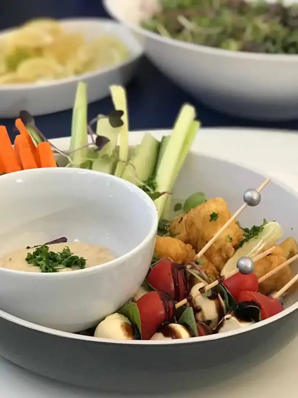 Canapé platter by Quench x Como