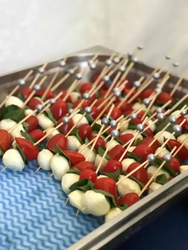 Canapé platter by Quench x Como