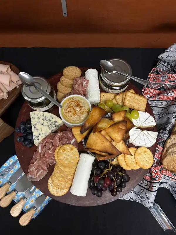 Grazing table and décor by Quench x Como