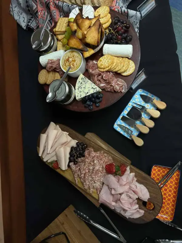 Grazing table and décor by Quench x Como