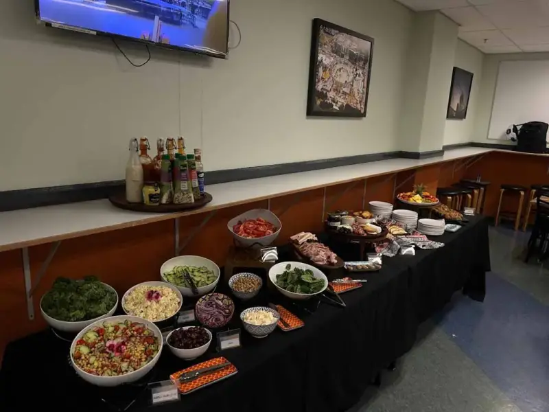 Crew catering by Quench x Como