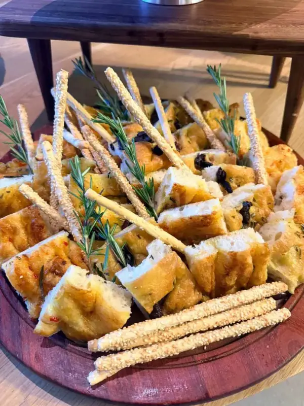 Canapé platter by Quench x Como