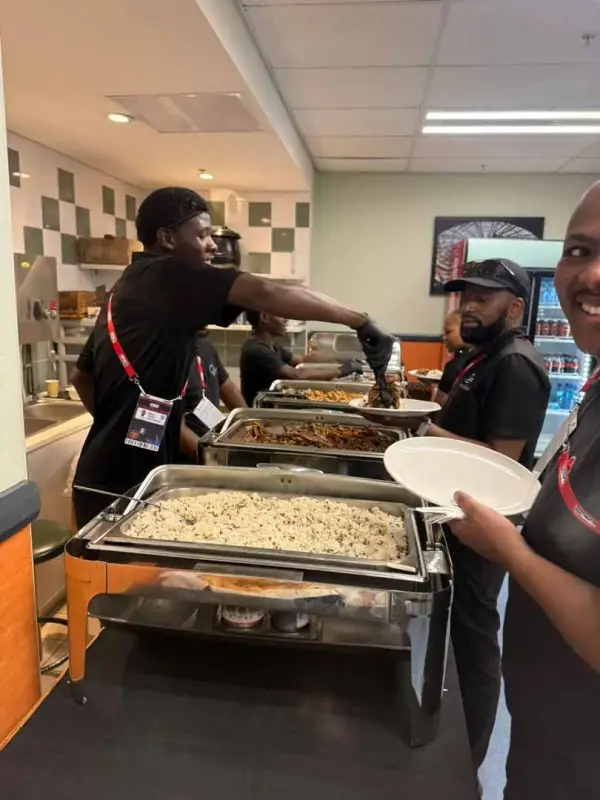 Crew catering by Quench x Como