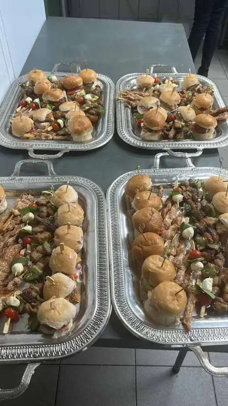 Canapé platter by Quench x Como