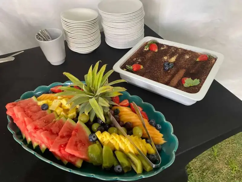 Grazing table and décor by Quench x Como