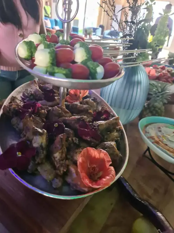 Grazing table and décor by Quench x Como