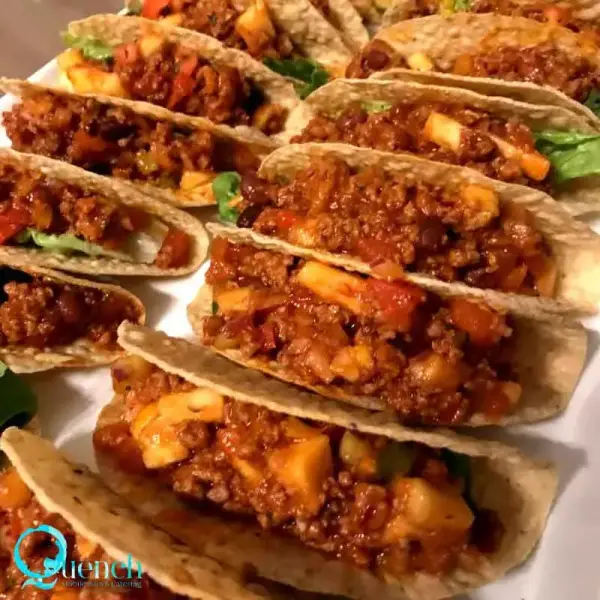 Canapé platter by Quench x Como