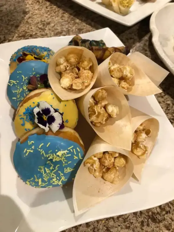 Canapé platter by Quench x Como
